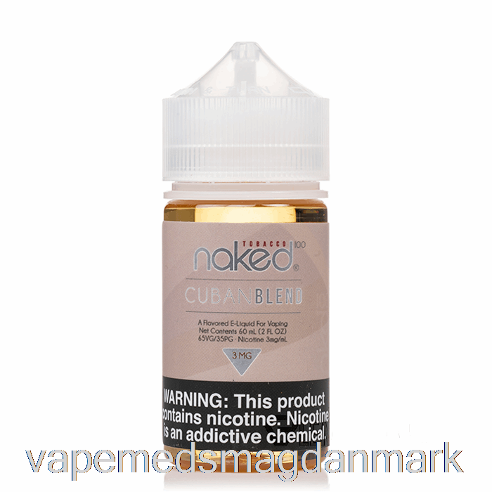 Engangs Vape Danmark Cubansk Blanding - Nøgen 100 Tobak - 60ml 3mg